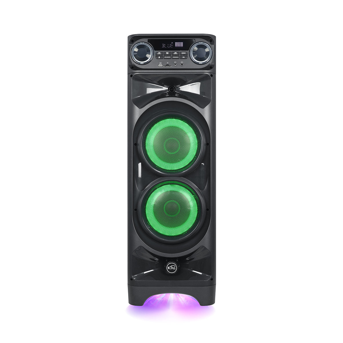 Chaoyue Private Bluetooth Speaker USB FM With RGB light Built-in battery Audio High Power Party speakers Mege Bass Subwoofer