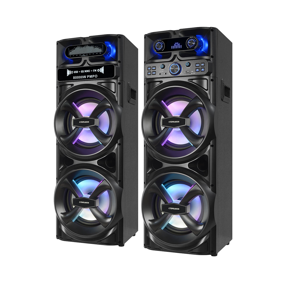Chaoyue Private 2.0 CH active speaker 10 Inch High Power wooden box speaker