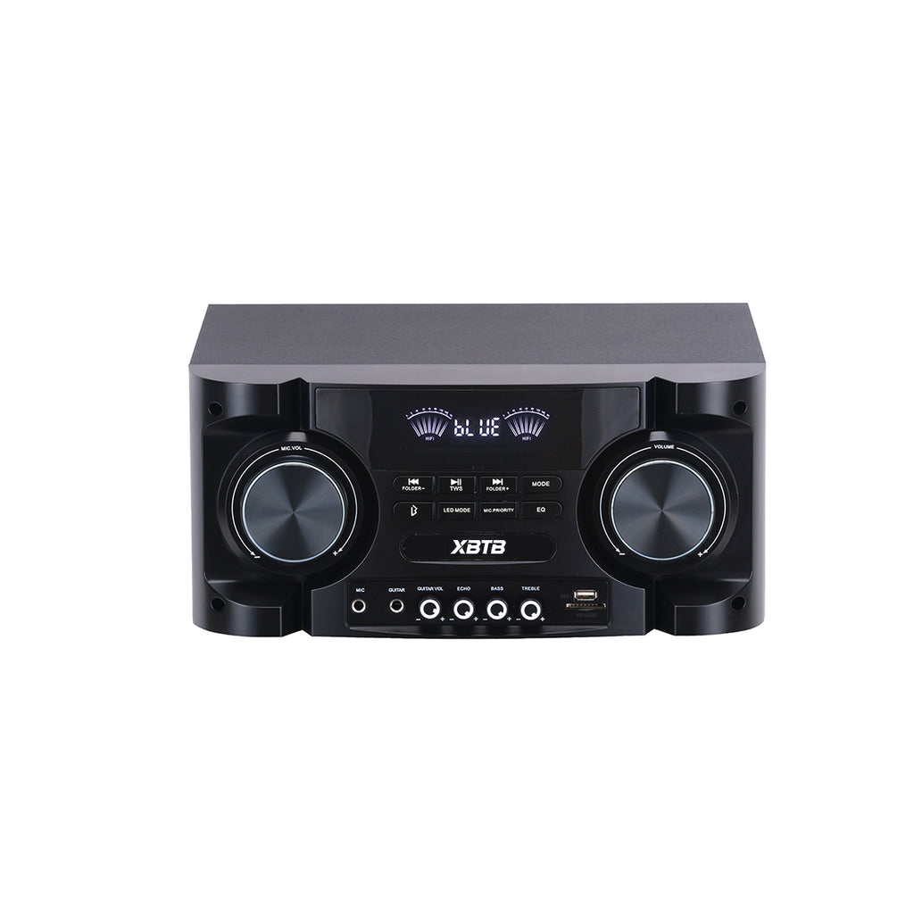 Chaoyue 10 Inch Karaoke Pairs Active Partyspeakers With Light 2.1 Active Speaker Bass Entertainment Audio With Mainframe