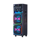 Chaoyue Private Karaoke Party Speakers Double 8'Inch Woofer*2 With Light Portable Speaker Long-Lasting Rechargeable Battery