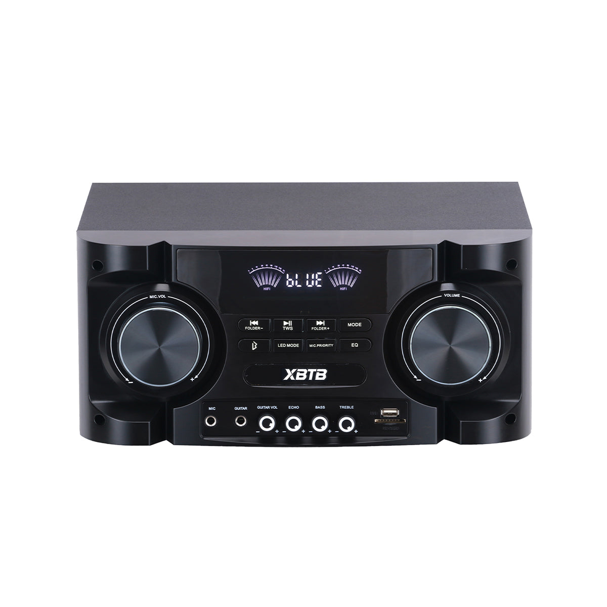 Chaoyue 12 Inch Karaoke Pairs Active Partyspeakers With Light 2.1 Active Speaker Bass Entertainment Audio With Mainframe