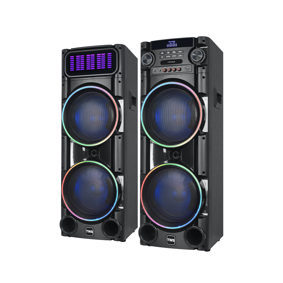 Chaoyue Private 2.0 CH active speaker 8 Inch High Power wooden box speaker