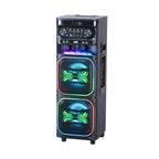 Chaoyue Private Karaoke Party Speakers Double 8'Inch Woofer*2 With Light Portable Speaker Long-Lasting Rechargeable Battery