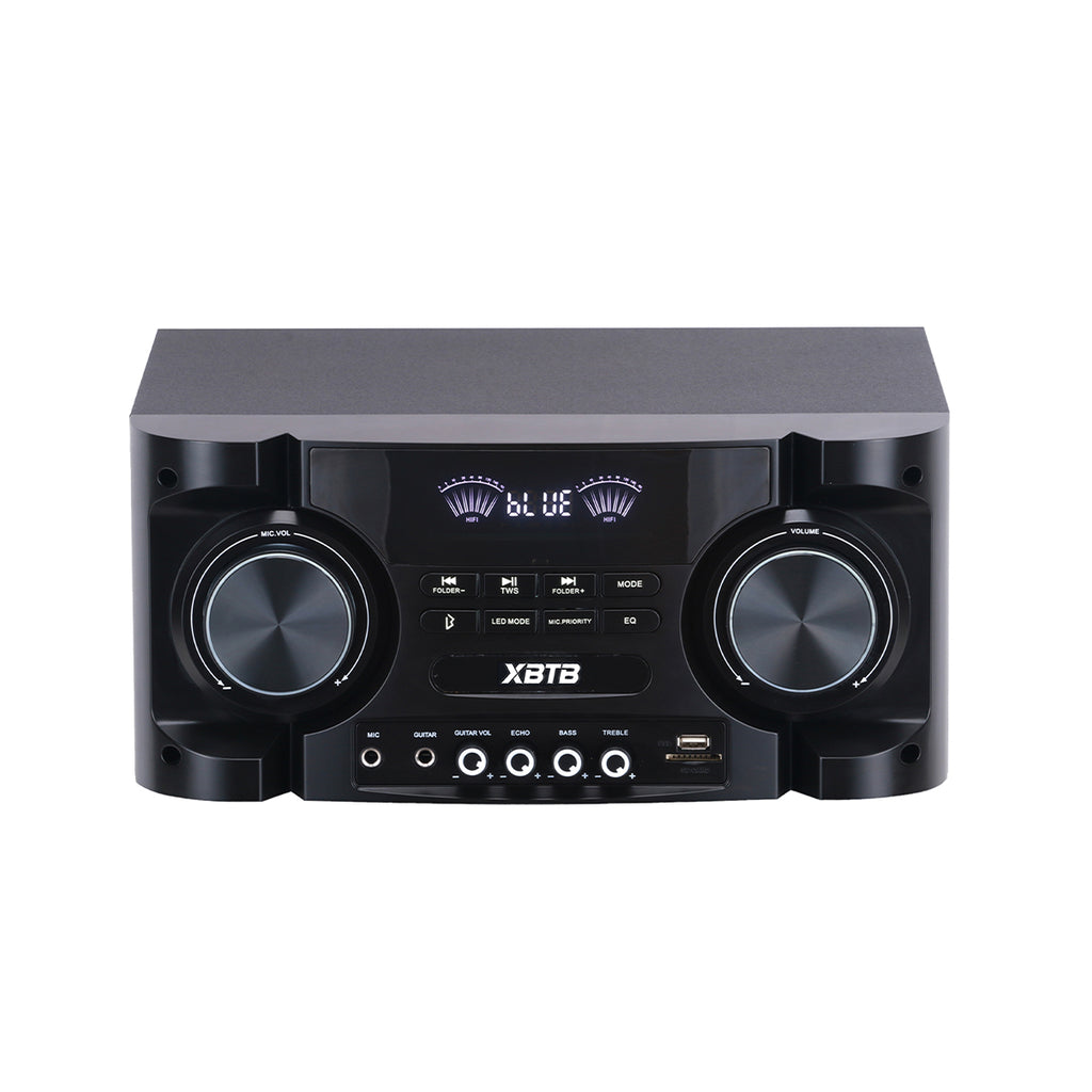 Chaoyue 12 Inch HIFI System Transparent panel Partyspeakers With Light 2.1 Active Speaker Bass Entertainment Audio With Mainframe
