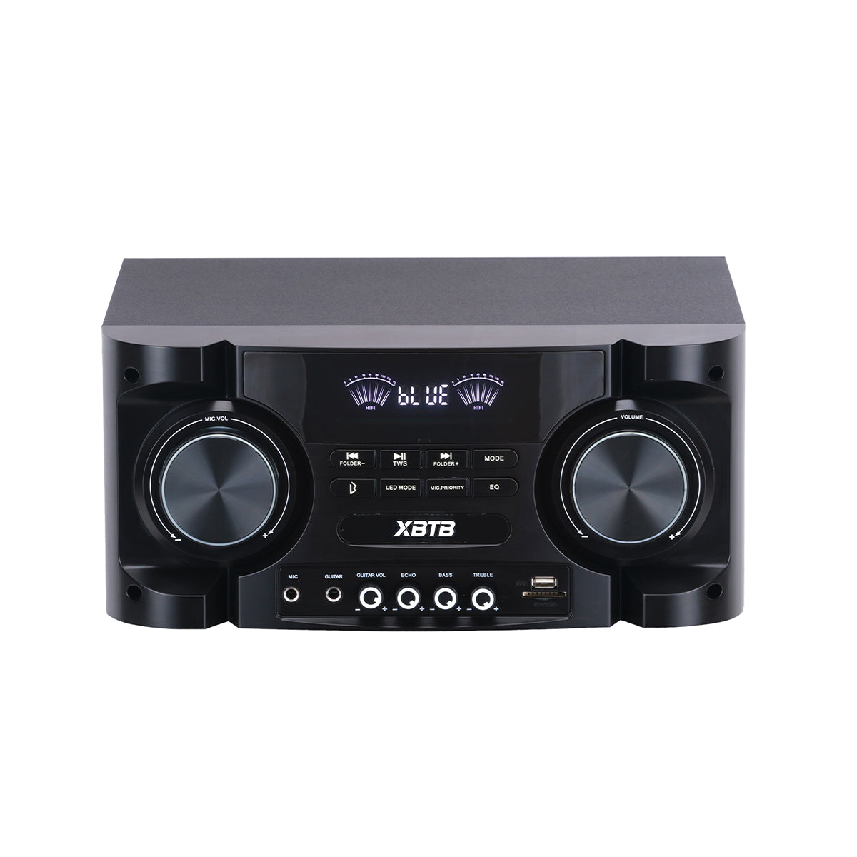 Chaoyue 12 Inch HIFI System Transparent panel Partyspeakers With Light 2.1 Active Speaker Bass Entertainment Audio With Mainframe
