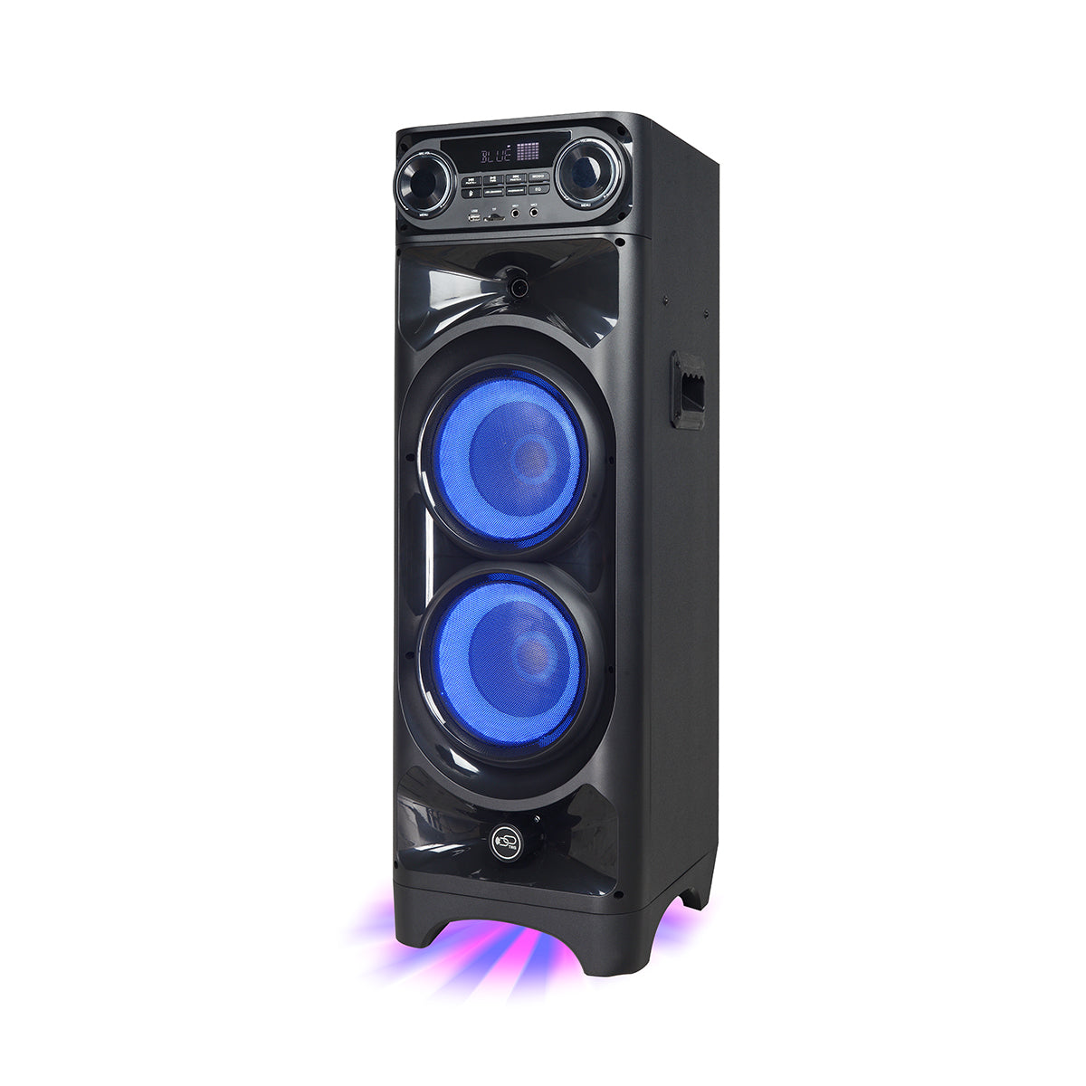 Chaoyue Private Bluetooth Speaker USB FM With RGB light Built-in battery Audio High Power Party speakers Mege Bass Subwoofer