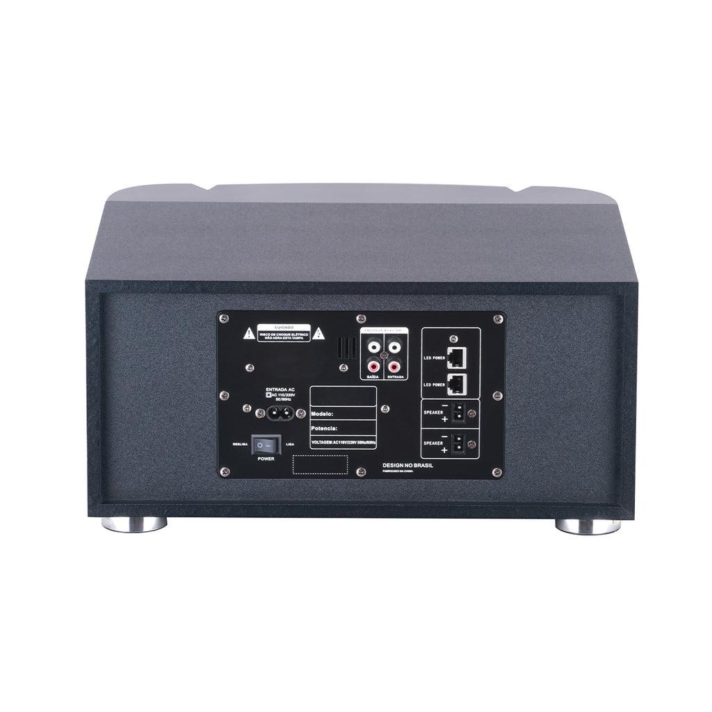 Chaoyue 10 Inch Karaoke Pairs Active Partyspeakers With Light 2.1 Active Speaker Bass Entertainment Audio With Mainframe