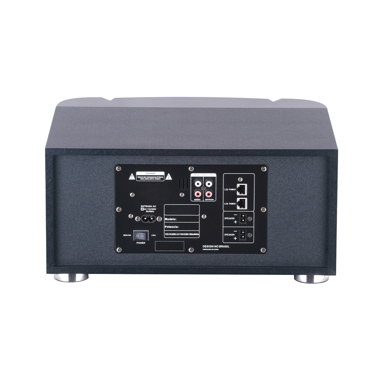 Chaoyue 10 Inch Karaoke Pairs Active Partyspeakers With Light 2.1 Active Speaker Bass Entertainment Audio With Mainframe