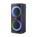 Chaoyue New Portable  Bluetooth Party Speaker Double 6.5Inch With USB FM, RGB Lamp