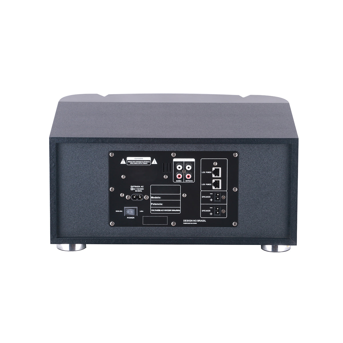 Chaoyue 12 Inch Karaoke Pairs Active Partyspeakers With Light 2.1 Active Speaker Bass Entertainment Audio With Mainframe