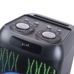 Chaoyue Double 10 Inch Woodenbox Praty Bluetooth Speaker 12V/9Ah attery Lng-lasting Big Power