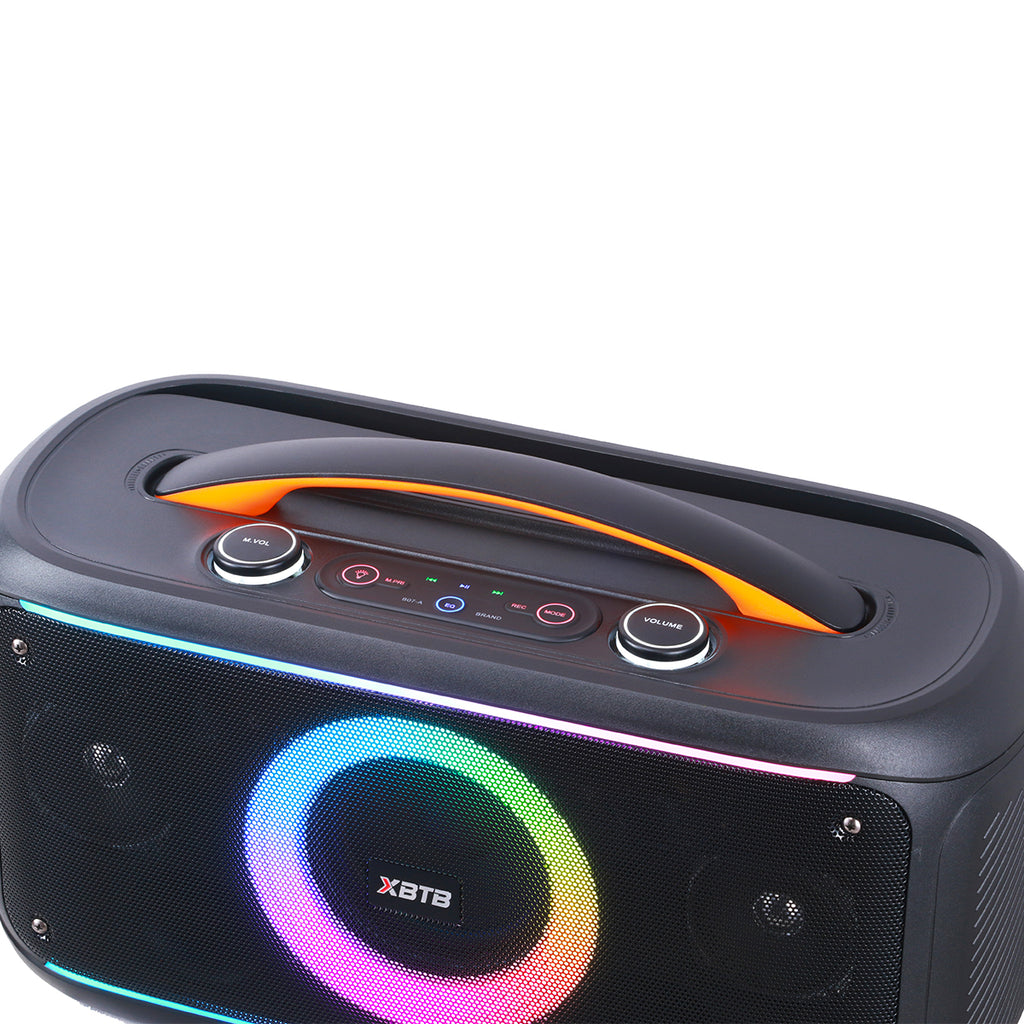 Chaoyue Outdoor karaoke Bluetooth speaker Mid-range channel LED Lamp Prty Speaker