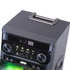 Chaoyue Private Karaoke Party Speakers Double 8'Inch Woofer*2 With Light High Power Portable Speaker Long-Lasting Rechargeable Battery