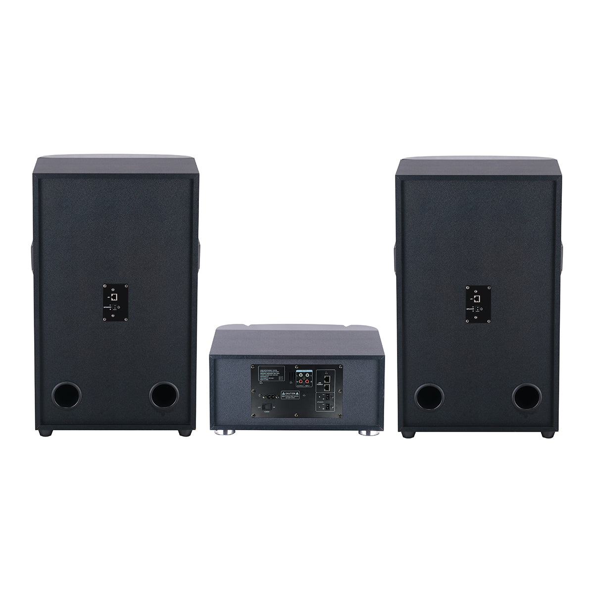 Chaoyue 12 Inch HIFI System Transparent panel Partyspeakers With Light 2.1 Active Speaker Bass Entertainment Audio With Mainframe
